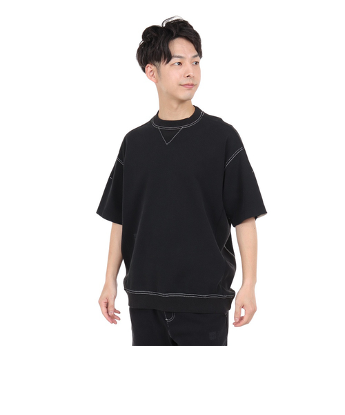 【新品】ニューバランス／シャツ／半袖 ニューバランス（new balance）半袖Tシャツ メンズ 黒 1000