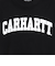 カーハート（CARHARTT）tシャツ 半袖 ブラック 黒 UNIVERSITYT-SHIRT I0289900D2XX23SS
