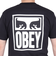 オベイ（OBEY）半袖Tシャツ メンズ OBEY EYES ICON 2 CLASSIC 165262142BLKO23P