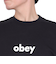 オベイ（OBEY）半袖Tシャツ メンズ LOWER CASE 2 CLASSIC 165263411BLKO23P