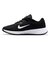 ナイキ（NIKE）ジュニア スポーツ シューズ レボリューション6 フライイーズ ブラック DD1113-003 スニーカー ベルクロ カジュアル 登校 運動