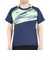 ミズノ（MIZUNO）バレーボールウェア FUNTASTウインドブレーカージャケット 半袖 V2MEA10037