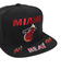 キャップ FRONT LOADED スナップバック Miami Heat HHSS2997-MHEYYPPPBLCK