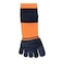 ストロング5指ソックス YELORGBLK SK3S0075-WA894-GROK