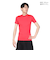 デュアリグ（DUARIG）サッカーウェア ドライプラス ストレッチハイネック半袖 3S0003-SCWR-741ES RED 速乾