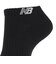 ニューバランス（new balance）ショートレングス3足組ソックス LAS35704BK