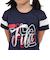 フィラ（FILA）ガールズ 半袖Tシャツ 113-704 NV