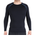 デュアリグ（DUARIG）サッカーウェア ドライプラス クルーネック長袖 3S0008-SCWR-741ES BK/BU 速乾