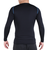 デュアリグ（DUARIG）サッカーウェア ドライプラス クルーネック長袖 3S0008-SCWR-741ES BK/BU 速乾