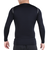 デュアリグ（DUARIG）サッカーウェア ドライプラス クルーネック長袖 3S0008-SCWR-741ES BK/GY 速乾