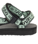 テバ（Teva）サンダル オリジナル ユニバーサル ブラック グリーン 1003987-BNBS ストラップサンダル 面ファスナー 速乾性 軽量