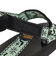 テバ（Teva）サンダル オリジナル ユニバーサル ブラック グリーン 1003987-BNBS ストラップサンダル 面ファスナー 速乾性 軽量