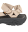 テバ（Teva）サンダル ハリケーン 4 ベージュ 1093378-SMBC ストラップサンダル 軽量 クッション 面ファスナー