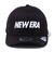 ニューエラ（NEW ERA）帽子 9FIFTY ストレッチスナップ ワードマークロゴ ブラック×ホワイト キャップ 13552069 帽子