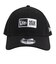 ニューエラ（NEW ERA）帽子 9FORTY ボックスロゴ ブラック×ホワイト キャップ 13552085 帽子 大きいサイズ