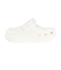 クロックス（crocs）スポーツサンダル クラッシュ クロッグ ホワイト 207521-100-2023 シャワサン レジャー プール ビーチ タウン 厚底