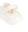 クロックス（crocs）スポーツサンダル クラッシュ クロッグ ホワイト 207521-100-2023 シャワサン レジャー プール ビーチ タウン 厚底