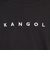 カンゴール（KANGOL）発泡バックプリント 半袖Tシャツ 887447 BLK