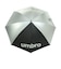 アンブロ（UMBRO）スポーツ観戦 日傘 日焼け UVカット 熱中症対策 全天候 UVケアアンブレラ UJS9700B SLV