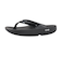 スポーツリカバリーサンダル ウーララ ブラック 2000070050182 リカバリーサンダル 鼻緒 タウン ビーチ レジャー