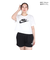 ナイキ（NIKE）半袖Tシャツ レディース 白 クロップ フレンチテリー BV6176-100