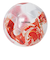 スフィーダ（SFIDA）サッカーボール 3号球 VAIS GIOCARE キッズ SB-23VG04 WHT/RED