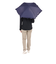 雨傘 折りたたみ傘 フェミニンフリル ミニ 6181-212-002 ネイビー