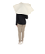 雨傘 折りたたみ傘 フェミニン フリル ミニ ベージュ 6181-212-002 撥水 紫外線対策 おしゃれ 傘 梅雨 雨 雨天