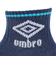 アンブロ（UMBRO）3足組ショートソックス UUAVJB10 NBWH
