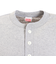 ヘルスニット（Healthknit）長袖Tシャツ メンズ 天竺 ヘンリーネック 906L HGRY