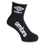 アンブロ（UMBRO）3足組 ショートソックス UUAVJB05 BK