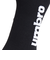 アンブロ（UMBRO）3足組 ショートソックス UUAVJB05 BK
