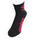 アンブロ（UMBRO）3足組 ショートソックス UUAVJB05 BK