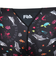 水着 メンズ 水泳 ロングボクサー SEA WORLD RA123-JSEAW BK