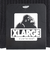 エクストララージ（XLARGE）靴下 カレッジロゴソックス 101231054009-BLACK