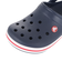 クロックス（crocs）ジュニアサンダル クロックバンド クロッグ キッズ ネイビー レッド 207006-485-2023 シャワサン レジャー水遊び プー…