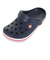 クロックス（crocs）ジュニアサンダル クロックバンド クロッグ キッズ ネイビー レッド 207006-485-2023 シャワサン レジャー水遊び プー…