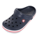 クロックス（crocs）ジュニアサンダル クロックバンド クロッグ キッズ ネイビー レッド 207006-485-2023 シャワサン レジャー水遊び プー…
