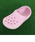 クロックス（crocs）ジュニアサンダル クロックバンド クロッグ キッズ ピンク 207006-6GD-2023 シャワサン レジャー プール
