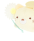 ぬいぐるみバッジ ざっそうとようせいのお花畑・ねこ AB14001