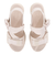 スケッチャーズ（SKECHERS）サンダル デラックス ウォーカー ベージュ 119820-NAT ストラップ クッション性 レジャー タウン