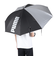 プーマ（PUMA）傘 晴雨兼用 長傘 張り分けジャンプ傘 PBP60JP70 ブラック×シルバー 紫外線対策 UPF50+ 軽量  傘 梅雨
