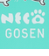ゴーセン（GOSEN）テニスウェア ぽちゃネコ 長袖Tシャツ J23P0840M