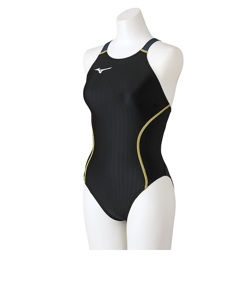 ミズノ（MIZUNO）競泳水着 レディース 水泳 ミディアムカット WA