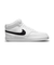 ナイキ（NIKE）スニーカー コート ビジョン ミッド NN ホワイト ブラック DN3577-101 カジュアル スポーツシューズ ハイカット タウン 日常…