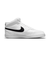 ナイキ（NIKE）スニーカー コート ビジョン ミッド NN ホワイト ブラック DN3577-101 カジュアル スポーツシューズ ハイカット タウン 日常…