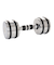ファイティングロード Co.Ltd（FIGHTING ROAD CO.LTD）クロームダンベル 8kg FR22TAK002/8 SIL