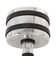 ファイティングロード Co.Ltd（FIGHTING ROAD CO.LTD）クロームダンベル 9kg FR22TAK002/9 SIL