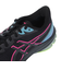 アシックス（ASICS）ランニングシューズ GT-1000 12 GTX ブラック ピンク 1012B508.001 スニーカー トレーニング ジム 軽量 防…
