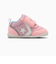 コンバース（CONVERSE）ジュニアスニーカー MINI RS 2 サーモンピンク 37302601 23FW ファースト スポーツ シューズ 軽量 屈曲性…